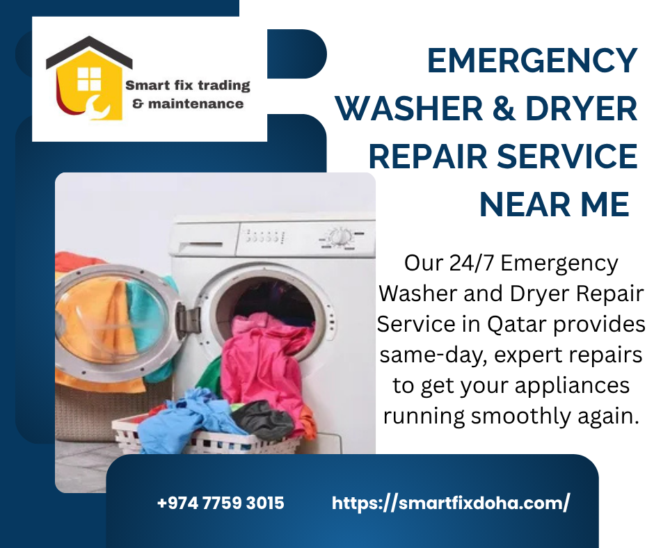 Emergency Washer & Dryer Repair Service Near Me