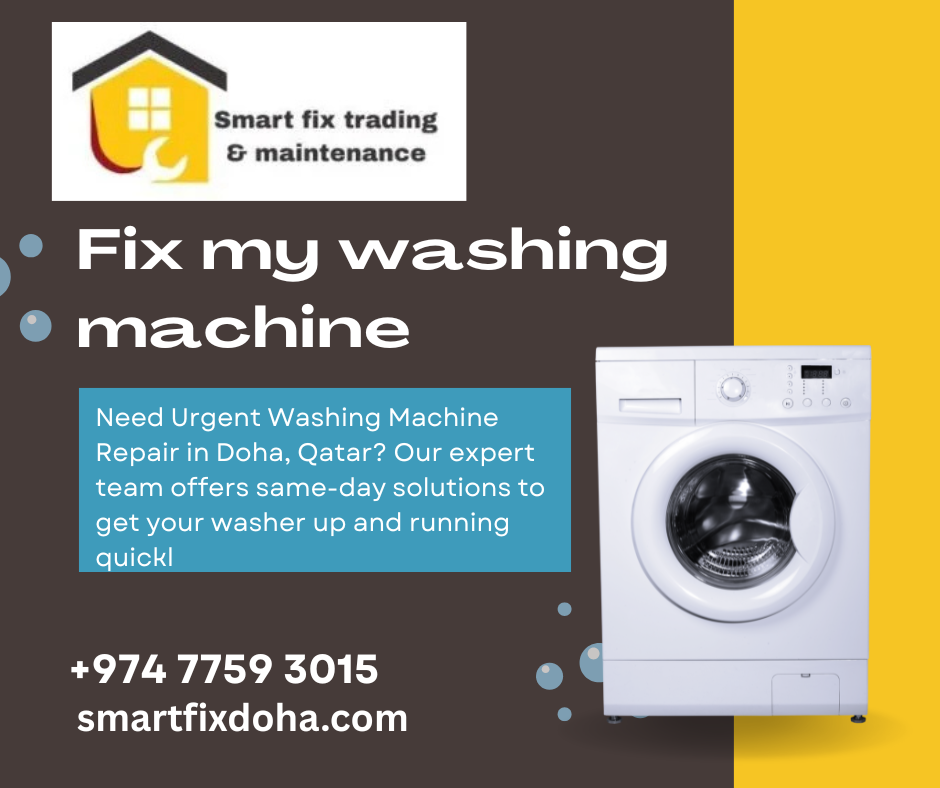 Fix my washing machine