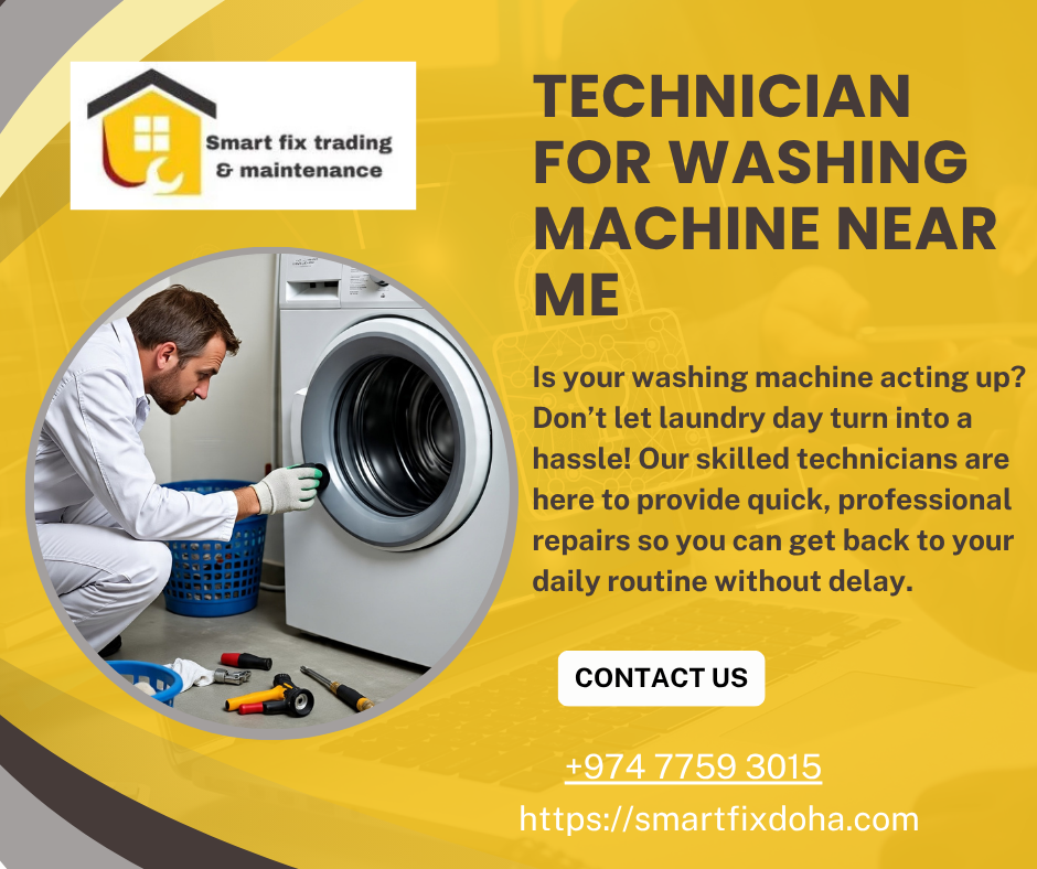Technician for washing machine near me