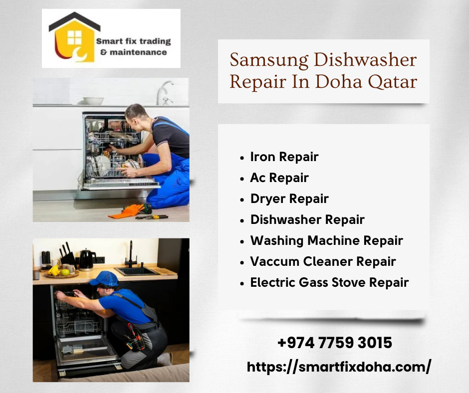 Samsung Dishwasher Repair In Doha Qatar
